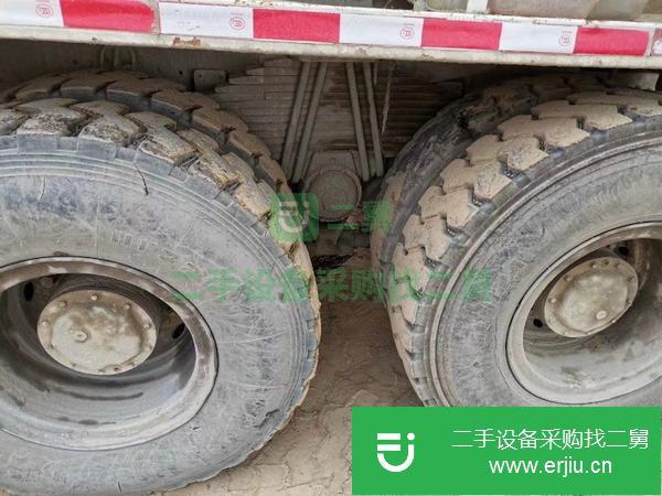 二手攪拌車 轉讓17年豪沃12方國五水泥攪拌運輸車