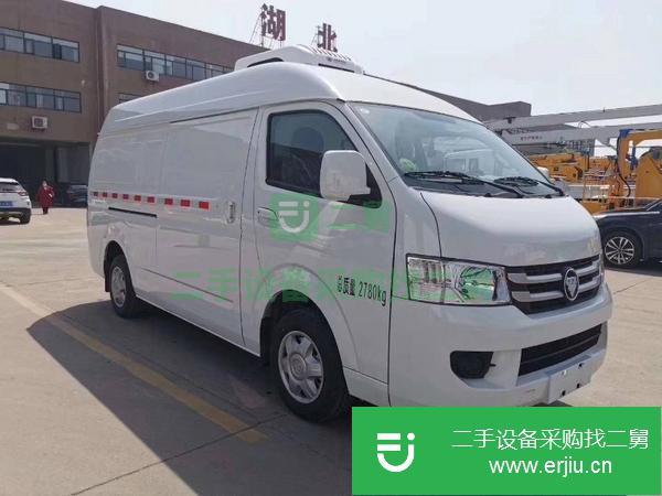 出售福田風景G7面包車高頂冷藏車國六