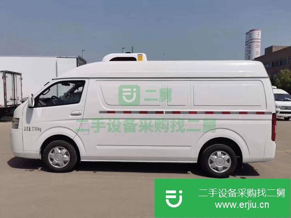 出售福田風景G7面包車高頂冷藏車國六