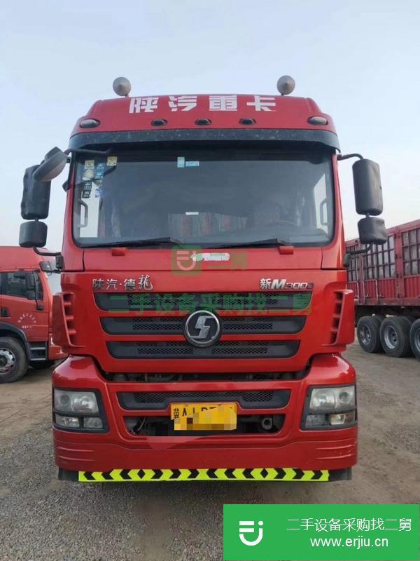 出售二手的國五2年8個月德龍375牽引車,車況精品,九成三包輪胎,