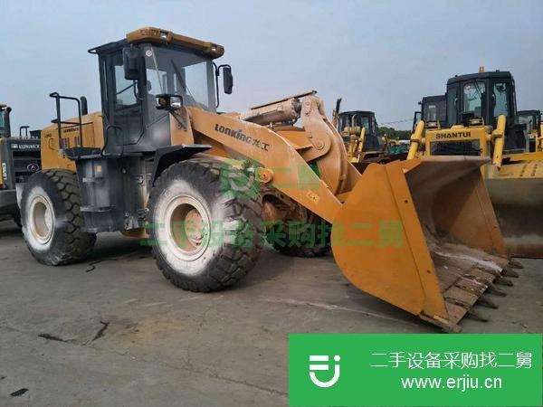 轉讓二手50側翻裝載機30鏟運機