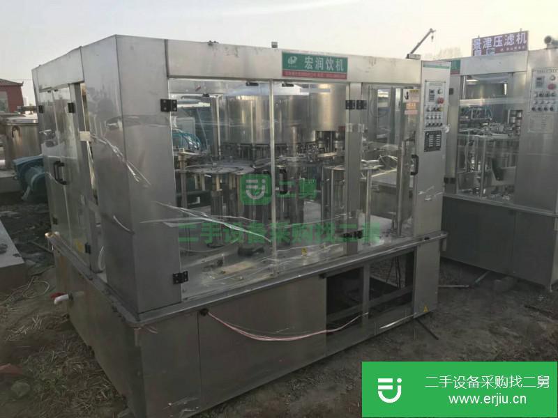 天津出售二手的飲料廠設(shè)備灌裝機(jī) 包裝機(jī)
