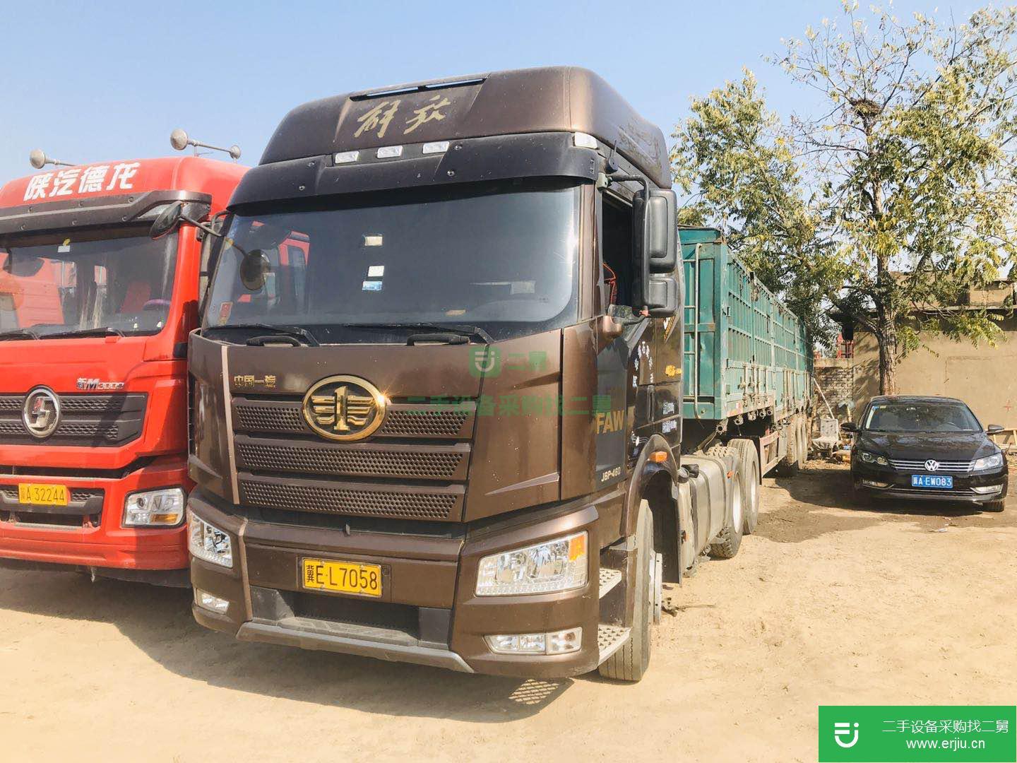 急賣二手車牽引頭 國內最便宜6x4牽引車
