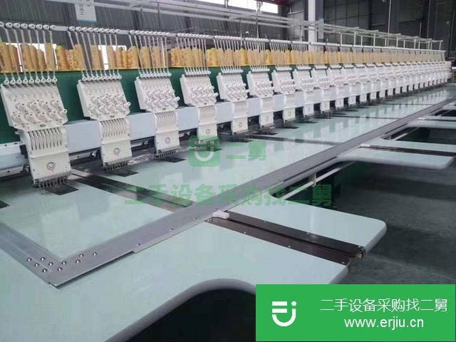 低價出售庫存七劍9針26頭330頭距高速繡花機