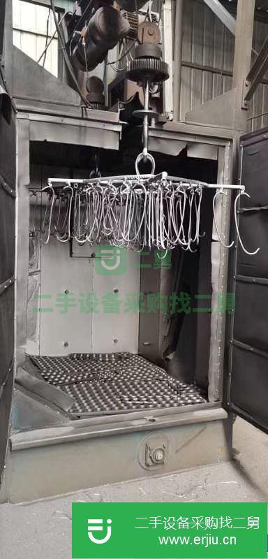轉讓:出售二手376吊鉤式拋丸機打砂機噴砂機