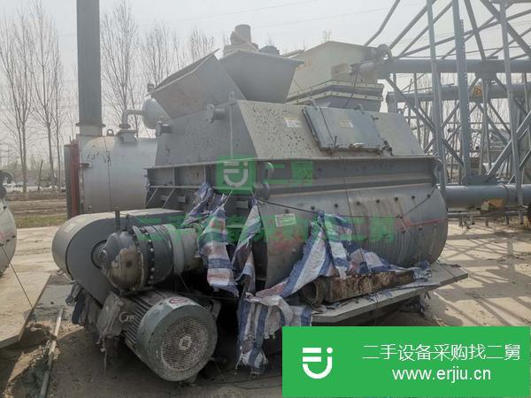 出售二手九成新攪拌站。