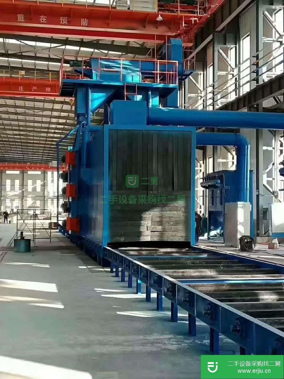 出售二手九成新拋丸機。