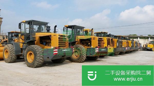 轉讓二手50側翻裝載機30鏟運機