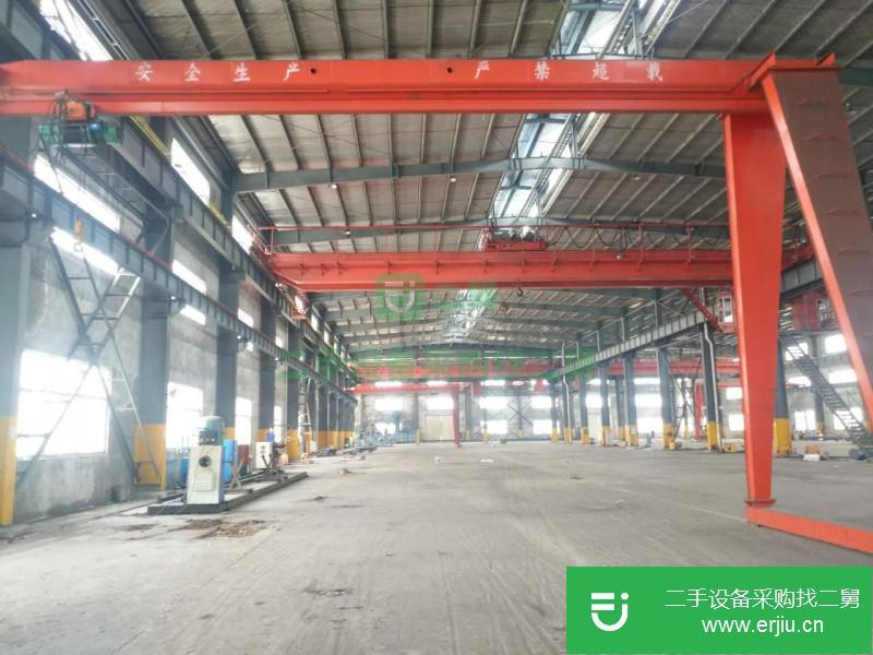 處理精品20/5噸行車 跨度28.5米5臺 10噸2臺 5噸 半龍門吊5臺 13482772345