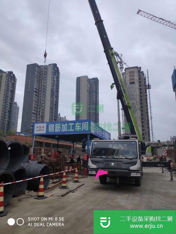 轉(zhuǎn)讓2019年4月中聯(lián)20噸5節(jié)臂國5吊車