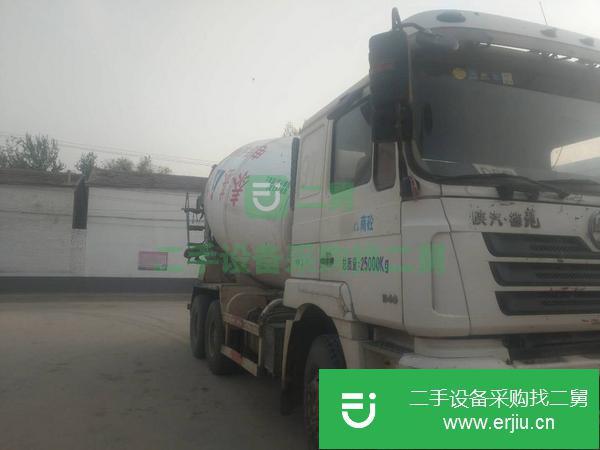 轉讓二手的13年大12方德龍攪拌車