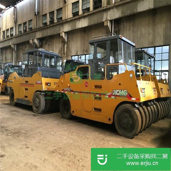 轉讓二手壓路機 輪胎式二手徐工膠輪壓路機