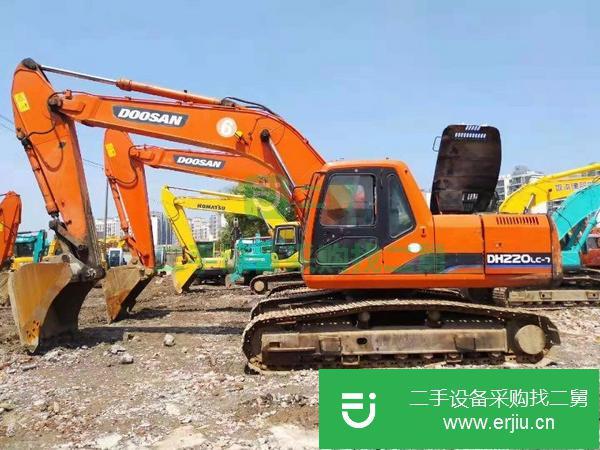 出售原裝斗山150、220、225和300二手挖掘機