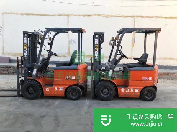轉讓前移式電動叉車,進口二手電動叉車,環保二手叉車