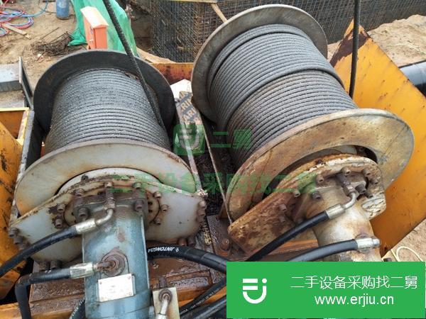 轉讓二手的龍峰油電兩用吊車,七節臂每節七米,大小卷揚機,大小鉤