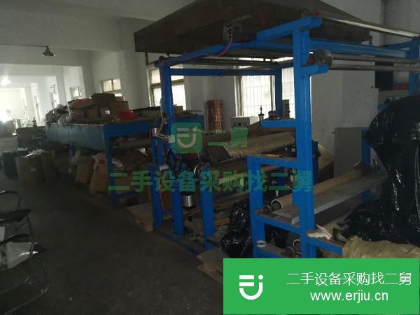 轉(zhuǎn)讓二手的砂紙復(fù)合機(jī)(含4米烘箱)