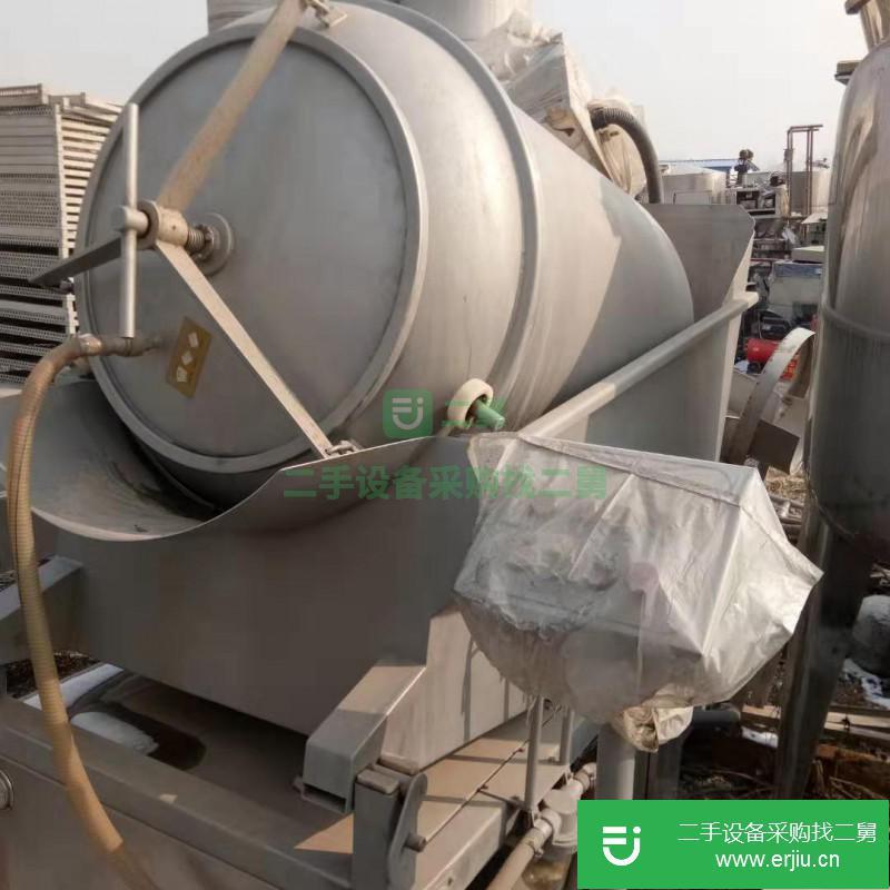 低價促銷二手的3500L石家莊曉進滾揉機，進口14頭多頭秤和瑞志給袋式包裝機