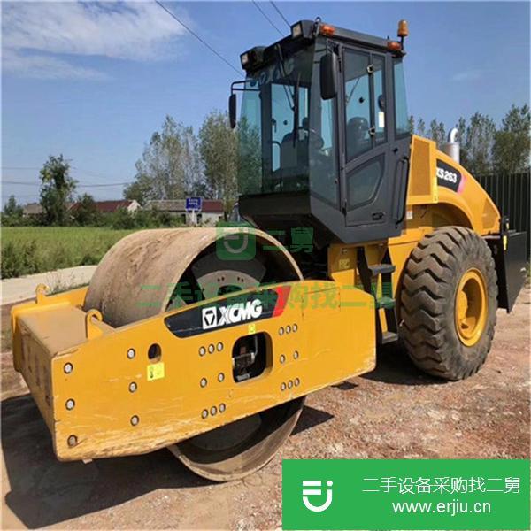 轉讓二手壓路機 輪胎式二手徐工膠輪壓路機