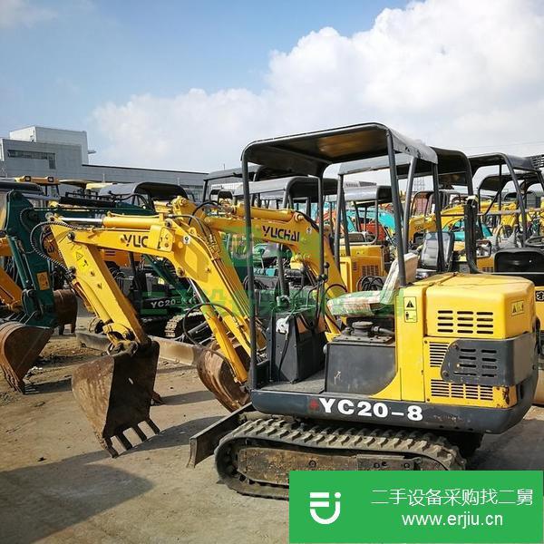 轉讓二手小鉤機市場 二手久保田/小松/玉柴15-20挖掘機