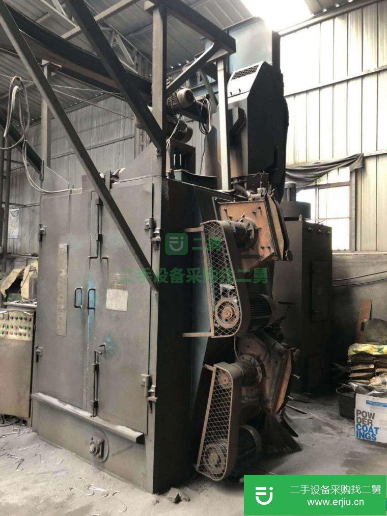 轉讓:出售二手376吊鉤式拋丸機打砂機噴砂機
