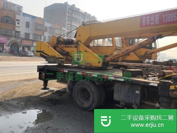 轉讓五節臂25米大臂手續齊全吊車