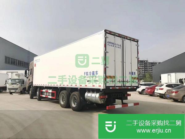 東風天龍9米6冷藏車肉鉤冷藏車出售