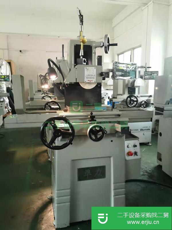 轉讓二手岡本磨床精密平面磨全自動大水磨床熔噴布模具專用大磨床二手準力618