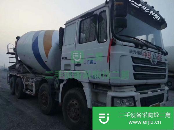 轉讓二手混泥土攪拌罐 低價處理11年18方德龍二手攪拌罐車