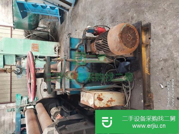 出售二手實心W11-16*2000對稱式機械自動卷板機