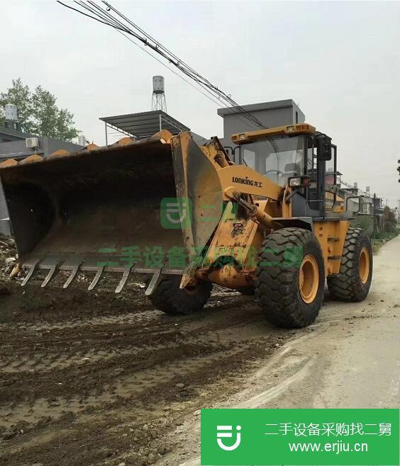 轉讓二手50側翻裝載機30鏟運機