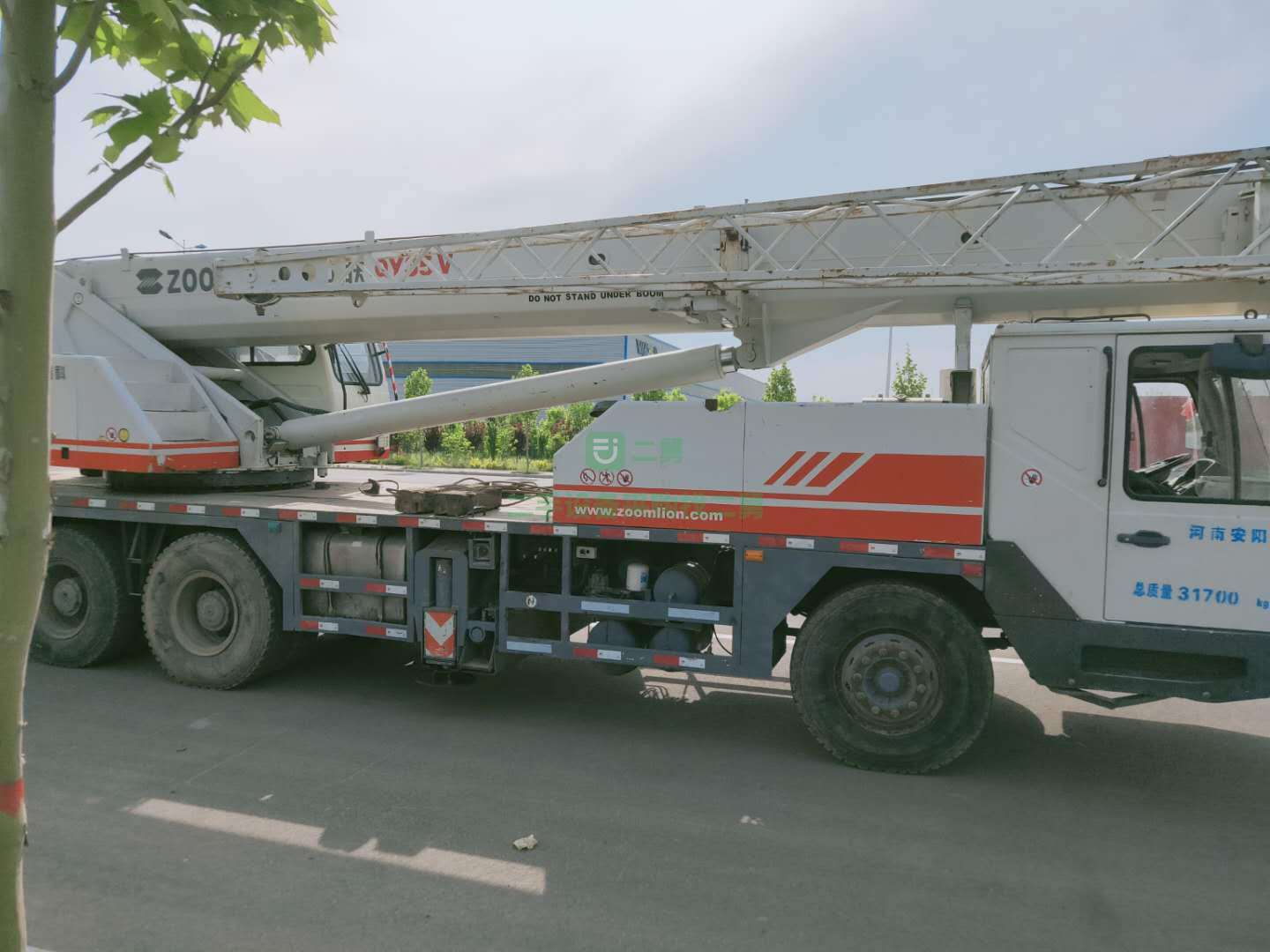 出售11年國三中聯25V5吊車 濰柴發動機手續齊全