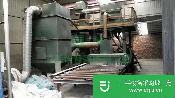 出售九成新通過式拋丸機。