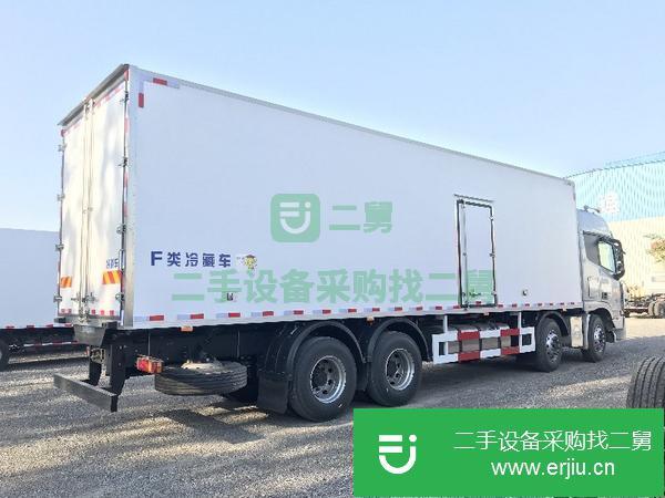 轉讓歐曼EST460馬力冷藏車9.6米車型一臺低價格處理