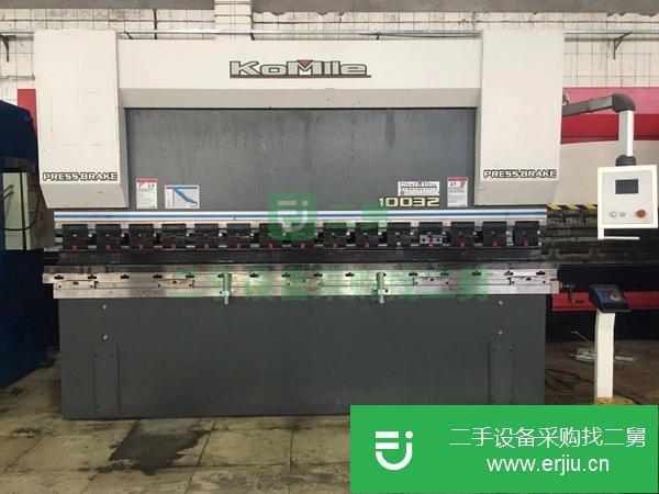 轉讓2017年科米勒100tx3200mm折彎機剪板光纖激光切割機