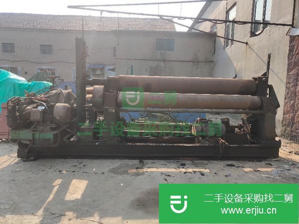轉(zhuǎn)讓出售二手實心輥W11-25*3000機械全自動卷板機