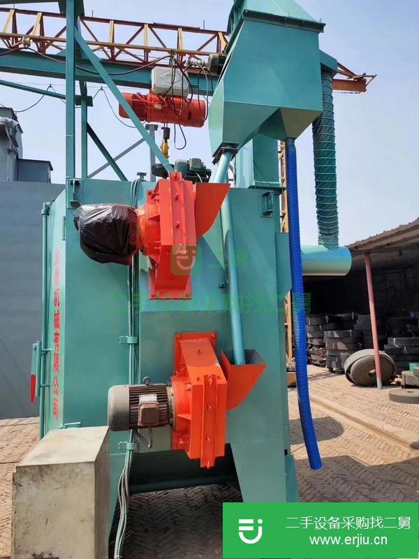 轉讓九成新以上吊鉤式拋丸機378