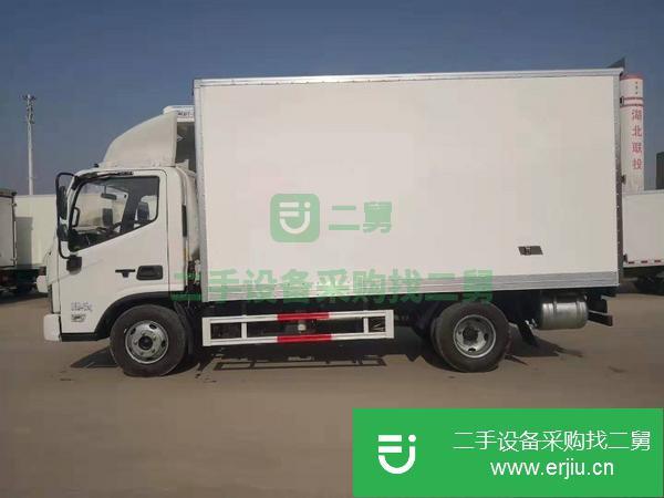 低價(jià)出售4米2福田歐馬可S3冷藏車肉鉤車