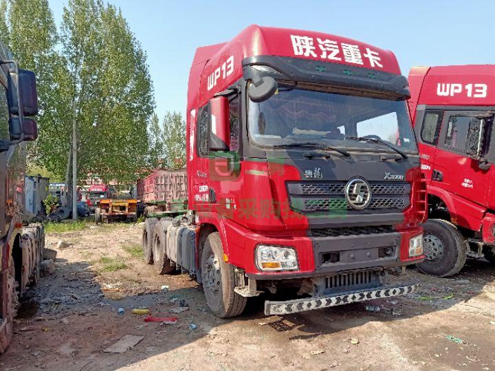 出售17年牽引車陜汽德龍X3000雙驅重體 550馬力國五排放可分期付