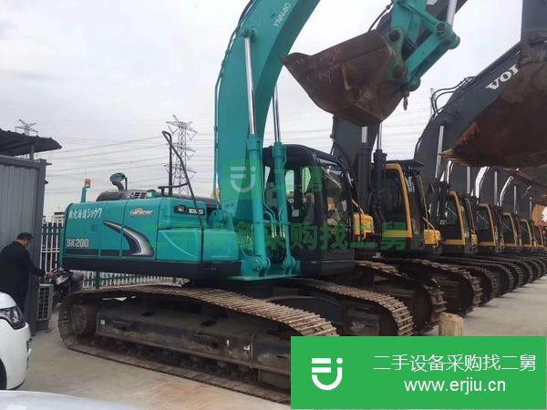 轉(zhuǎn)讓原裝精品神鋼200、210、260和350二手挖掘機(jī)。