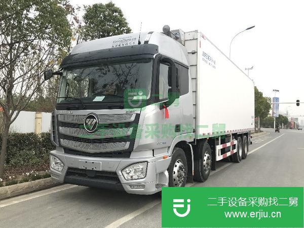 轉讓歐曼EST460馬力冷藏車9.6米車型一臺低價格處理