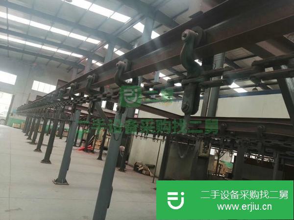 轉讓二手的160米懸掛鏈噴涂流水線