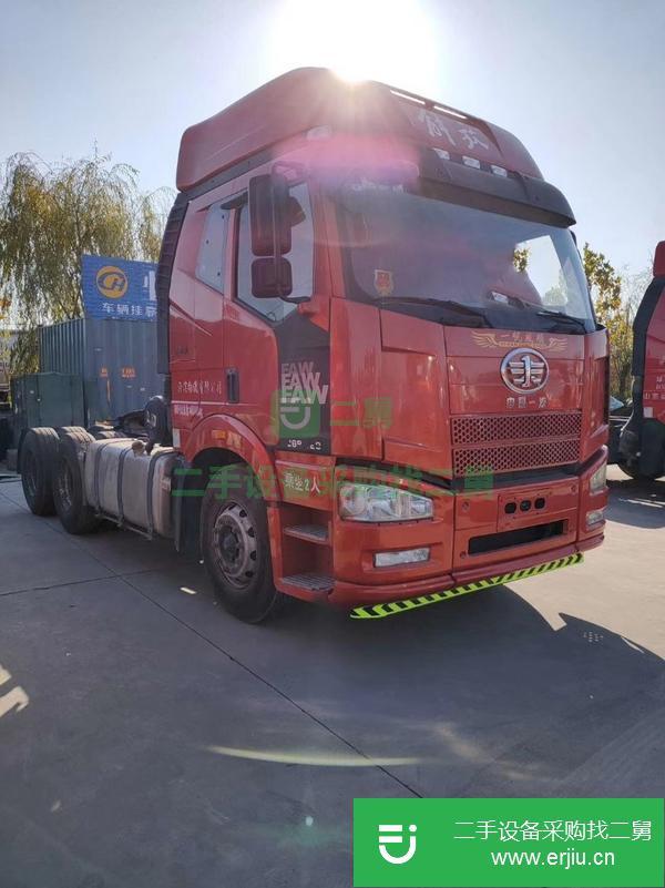 出售二手牽引車 雙驅牽引車 德龍 歐曼 解放 豪沃 包過戶 可分期 等