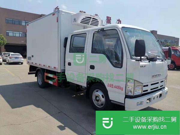 低價轉讓慶鈴五十鈴100P雙排  3.15米  冷藏車