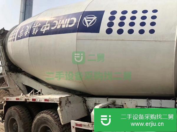 二手混凝土攪拌車 轉讓11年德龍12方水泥攪拌車