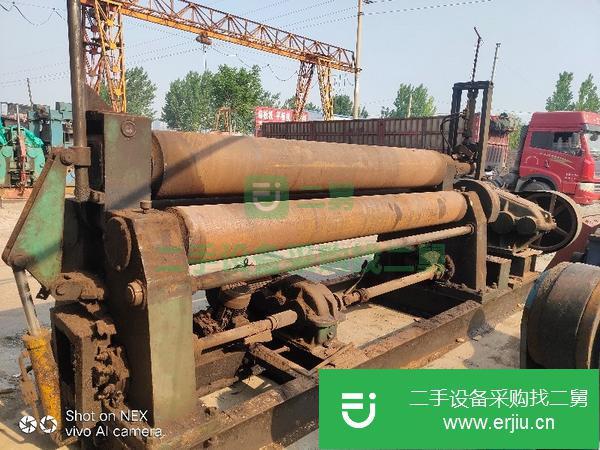 轉讓出售二手實心閑置W11-25*3000機械全自動卷板機