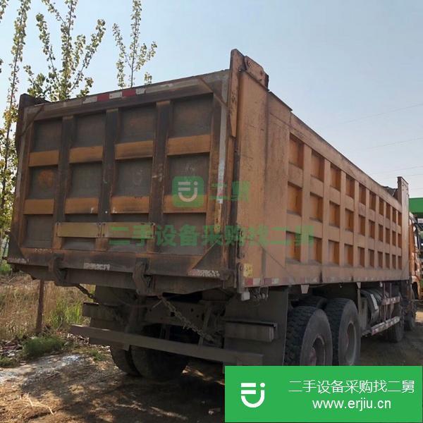 轉讓二手燒天然氣8米6自卸車 汽貿處理二手德龍國五翻斗車