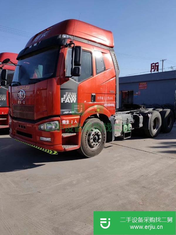 出售二手牽引車 雙驅牽引車 德龍 歐曼 解放 豪沃 包過戶 可分期 等