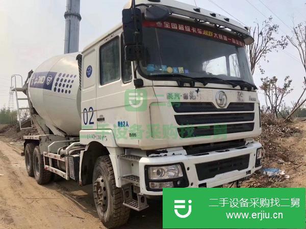 二手混凝土攪拌車 轉讓11年德龍12方水泥攪拌車