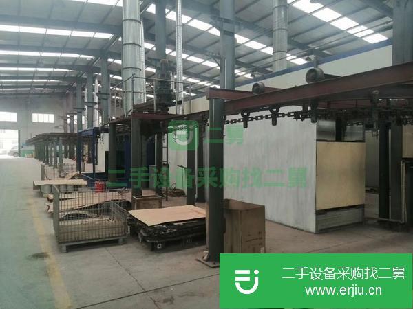 轉讓二手的160米懸掛鏈噴涂流水線