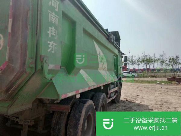 轉讓二手工程自卸車 豪沃5米6國五18年二手翻斗車